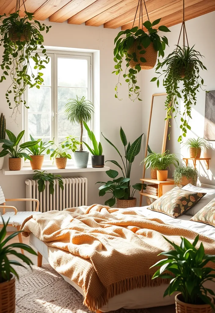 22 Cozy Moody Bedroom Ideas to Create Your Dream Sanctuary (You Won't Believe #15!) - 17. Incorporate Nature