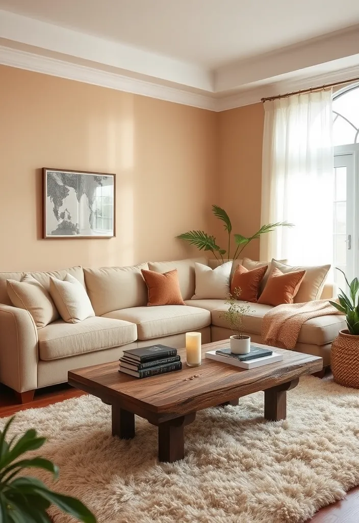 22 Cozy Traditional Living Room Ideas That'll Make You Want to Curl Up with a Book! - 1. Warm Neutral Hues