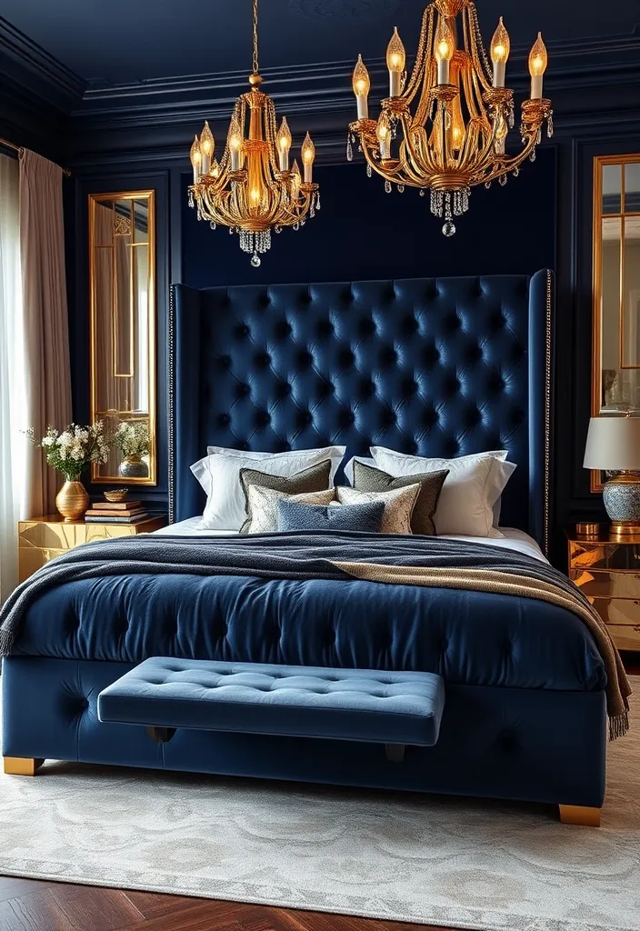 22 Modern Cool Beds Ideas That Will Transform Your Sleep Space into a Dream Retreat! - 3. Luxe Upholstered Beds
