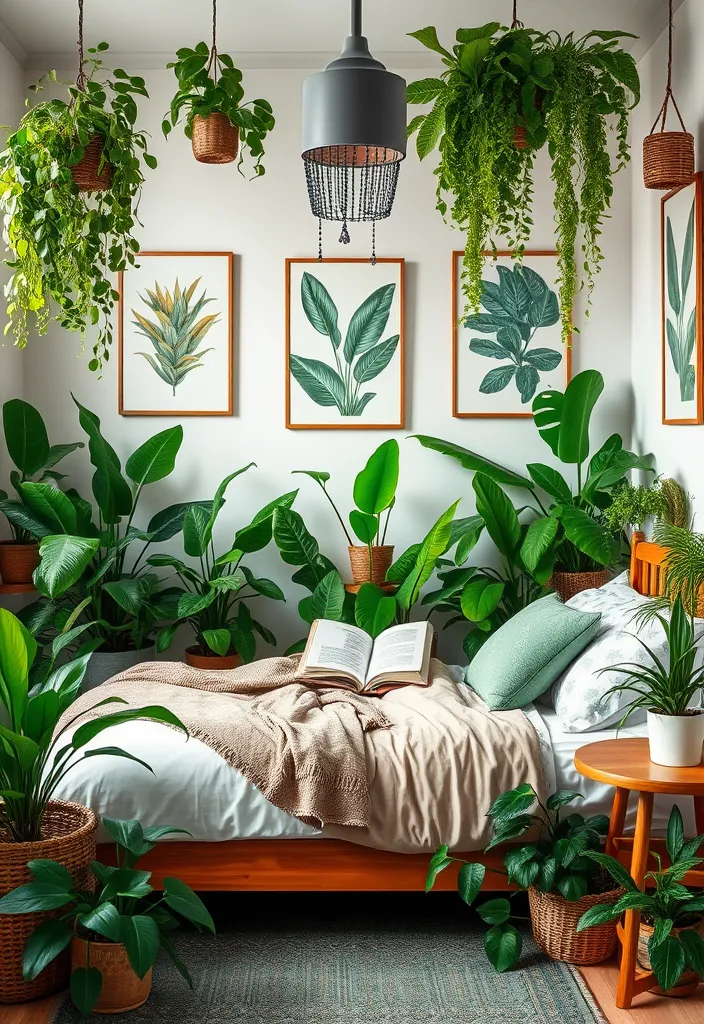 22 Modern Teen Boy Bedroom Ideas That'll Make Him Want to Stay Home! - 14. Urban Jungle