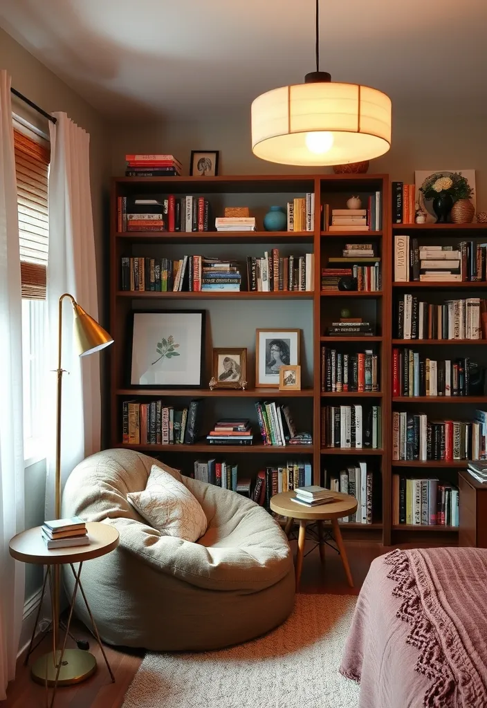 22 Modern Teen Boy Bedroom Ideas That'll Make Him Want to Stay Home! - 16. Cozy Reading Nook
