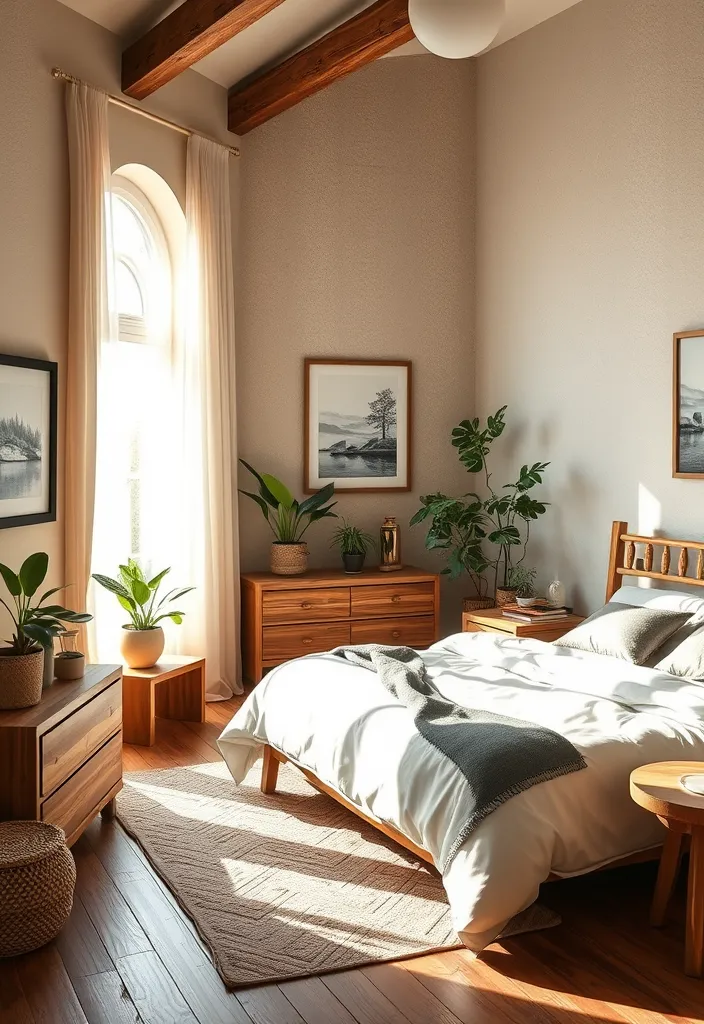 22 Modern Teen Boy Bedroom Ideas That'll Make Him Want to Stay Home! - 6. Nature-Inspired Oasis