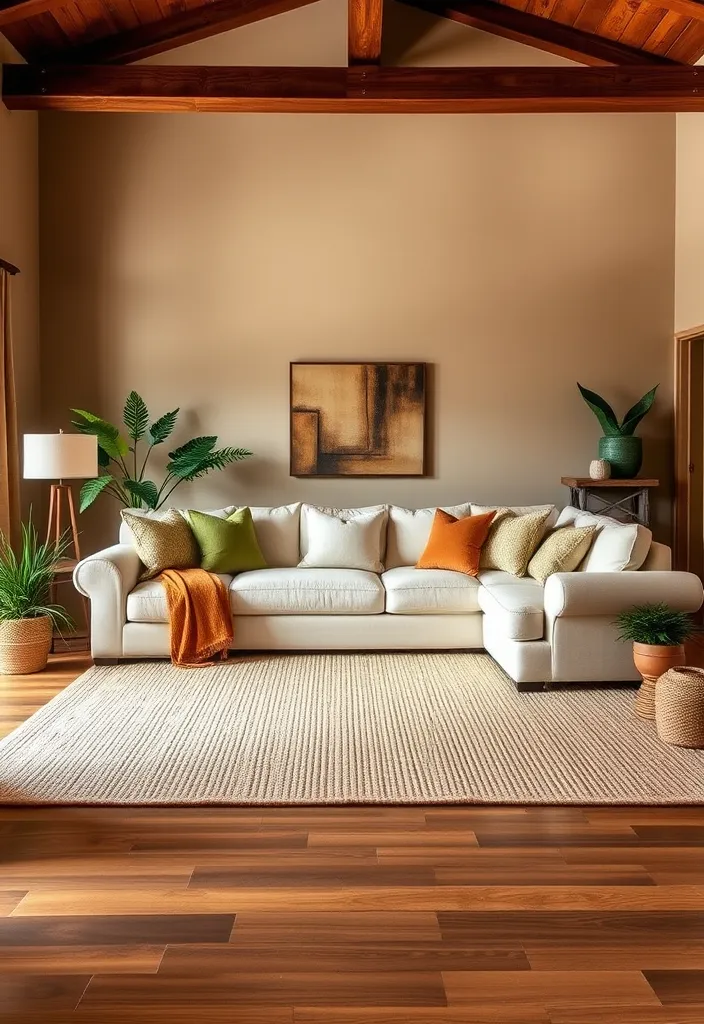 22 Modern Western Living Room Ideas That'll Make You Want to Redecorate Immediately! - 1. Earthy Color Palette