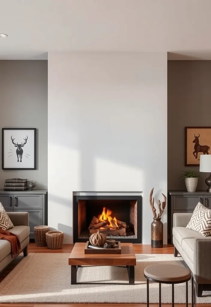 22 Modern Western Living Room Ideas That'll Make You Want to Redecorate Immediately! - 17. Modern Fireplaces