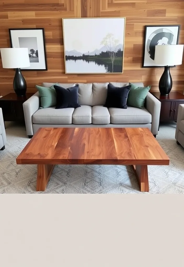 22 Modern Western Living Room Ideas That'll Make You Want to Redecorate Immediately! - 4. Rustic Wood Elements