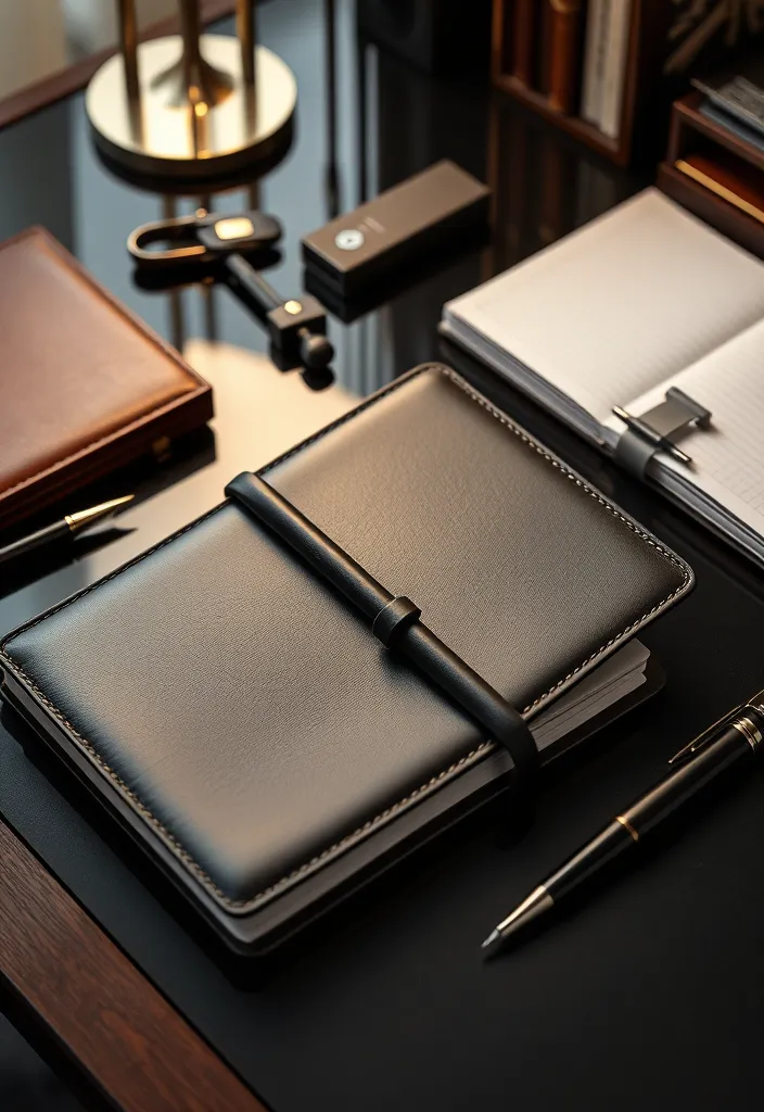 22 Old Money Office Ideas That'll Make You Feel Like a Millionaire! - 12. Elegant Office Supplies