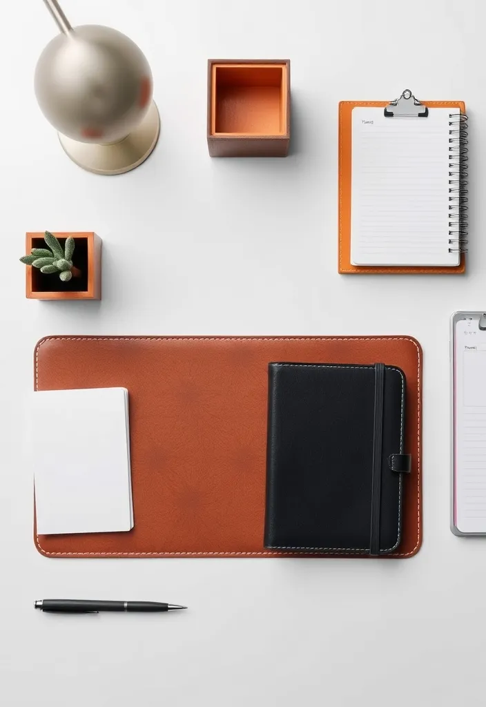 22 Old Money Office Ideas That'll Make You Feel Like a Millionaire! - 18. Classic Desk Accessories