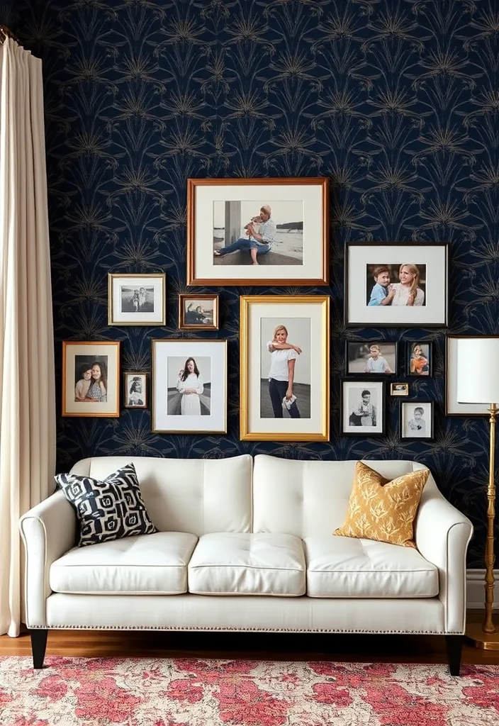 22 Old Money Office Ideas That'll Make You Feel Like a Millionaire! - 7. Statement Wall Art