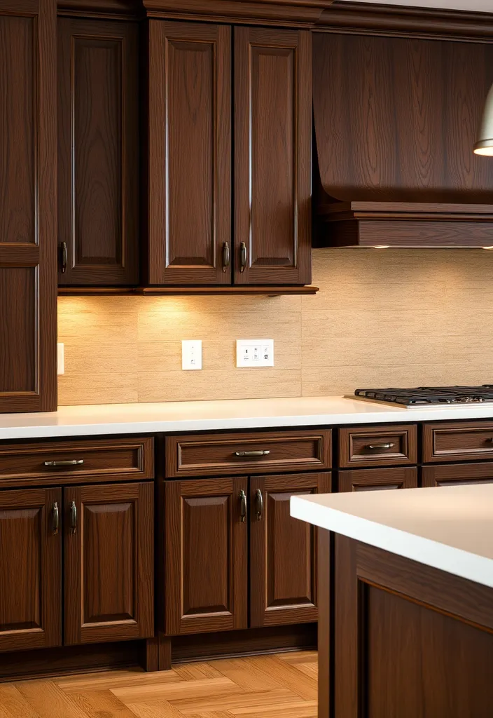 22 Stunning White Oak Cabinet Stain Colors That'll Transform Your Home! - 1. Classic Espresso