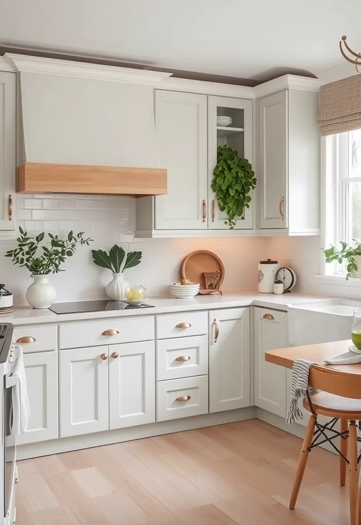 22 Stunning White Oak Cabinet Stain Colors That'll Transform Your Home! - 13. Soft Sage