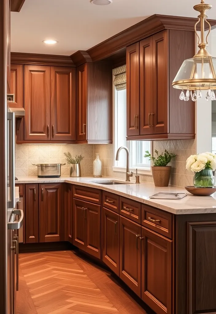 22 Stunning White Oak Cabinet Stain Colors That'll Transform Your Home! - 3. Rich Walnut