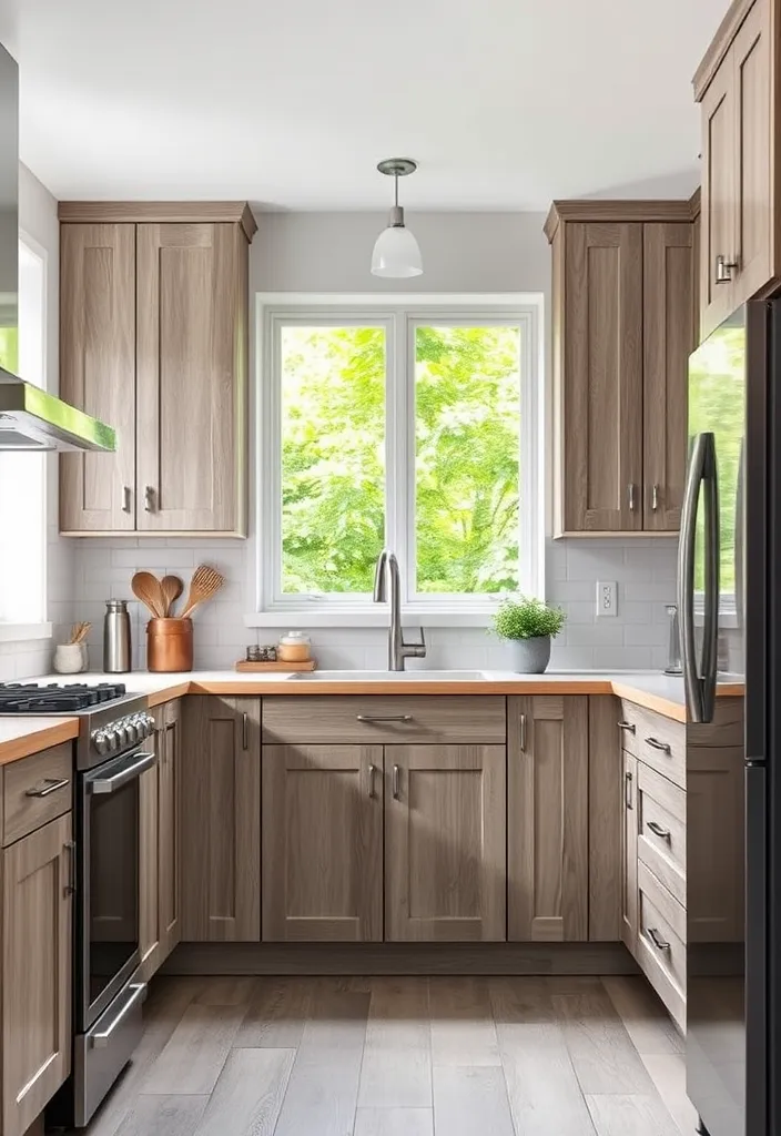 22 Stunning White Oak Cabinet Stain Colors That'll Transform Your Home! - 4. Gray Driftwood