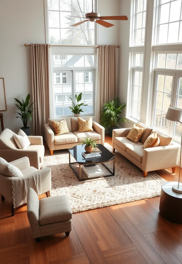 22 Timeless Living Room Ideas That'll Make You Fall in Love Again! - 10. Smart Furniture Arrangement