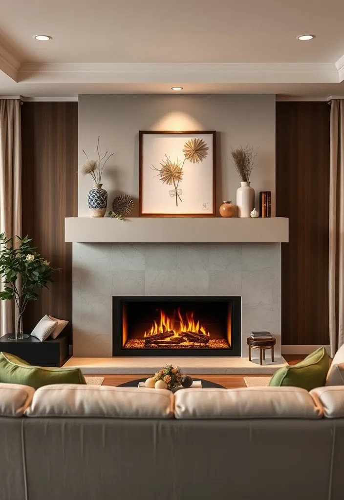 22 Timeless Living Room Ideas That'll Make You Fall in Love Again! - 18. Beautiful Fireplaces