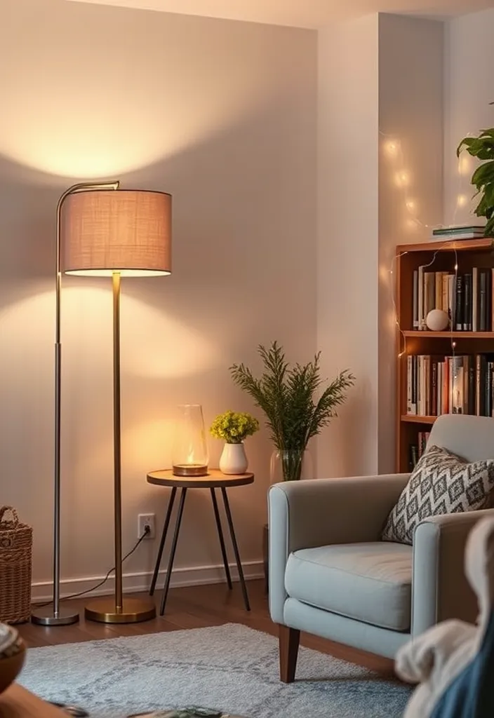23 Apartment Aesthetic Cozy Living Room Ideas That'll Make You Want to Snuggle In! - 4. Soft Lighting Choices