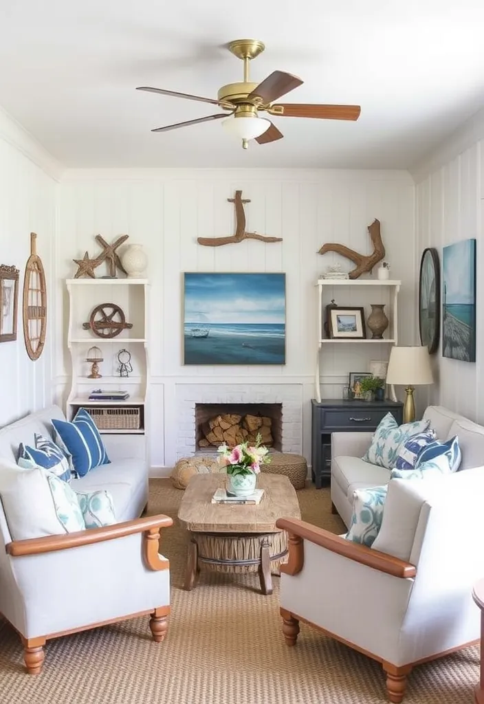 23 Classy Man Cave Ideas That'll Make You the Envy of All Your Friends! - 18. Coastal Escape