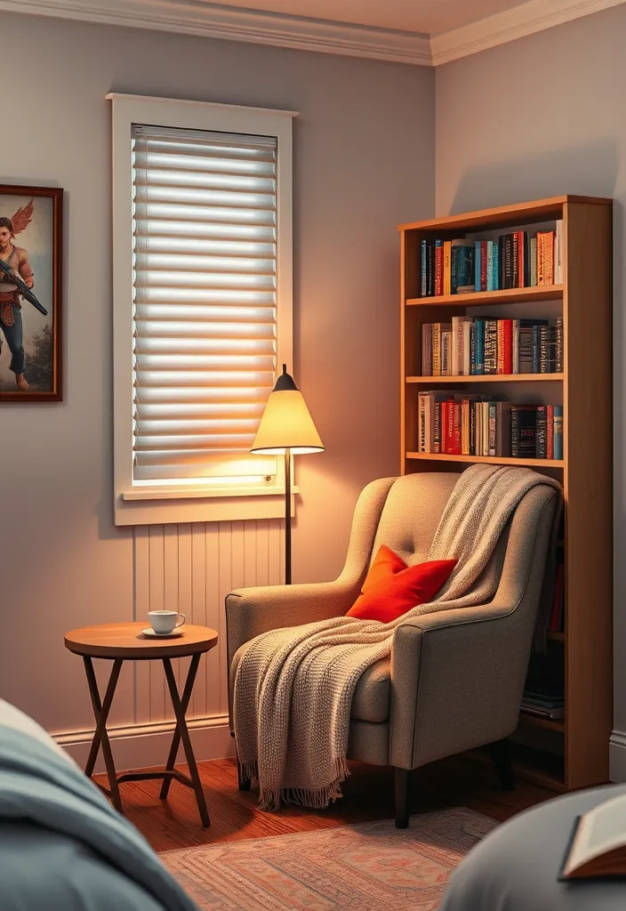 23 Comfy Bedroom Aesthetic Ideas That'll Make You Want to Curl Up and Stay! - 16. Reading Nook