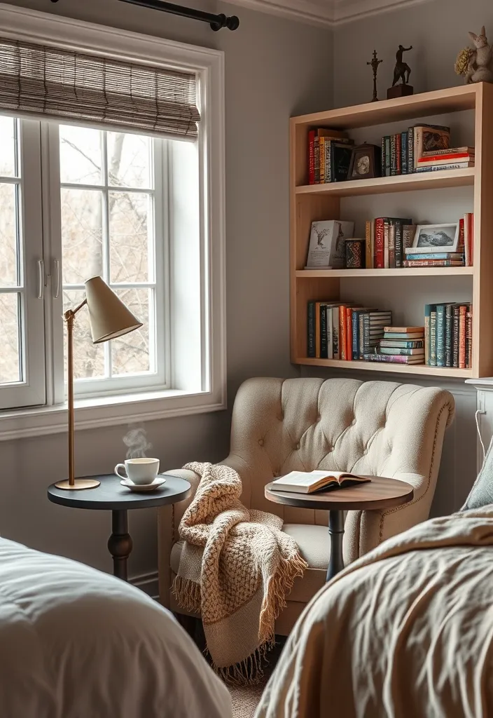 23 Comfy Bedroom Aesthetic Ideas That'll Make You Want to Curl Up and Stay! - 5. Cozy Nooks