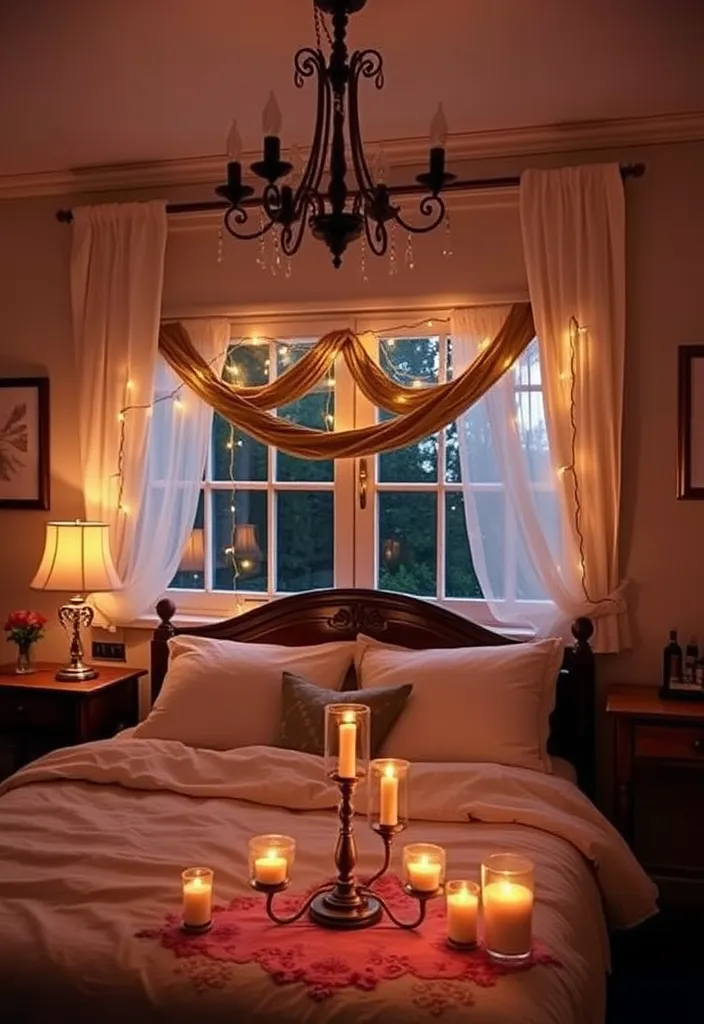 23 Enchanting Cottage Bedroom Ideas for a Dark and Cozy Escape (#5 Is a Must-See!) - 3. Soft Lighting Fixtures