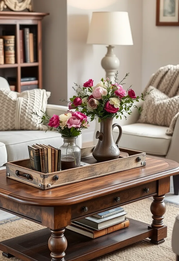 23 Modern French Country Living Room Ideas That'll Make You Want to Redecorate! - 8. Vintage Accessories