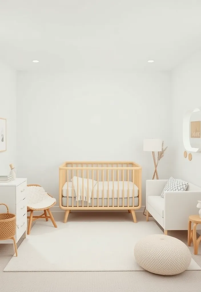 24 Best French Nursery Ideas to Create a Chic Baby Room (You Won't Believe #7!) - 24. Modern and Minimalist