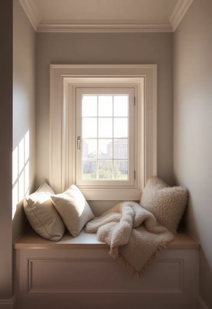 24 Comfy Living Room Ideas That'll Make You Want to Snuggle Up Right Now! - 19. Cozy Window Seats