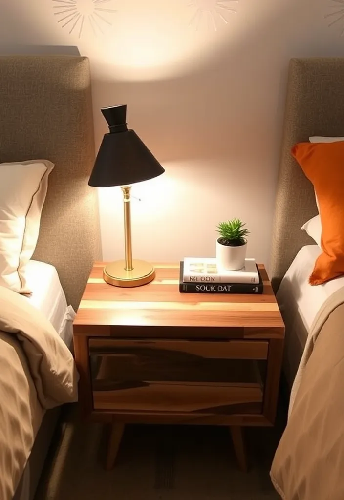 24 Cozy Apartment Bedroom Ideas That'll Make You Want to Snuggle Right In! - 15. Nightstands with Character