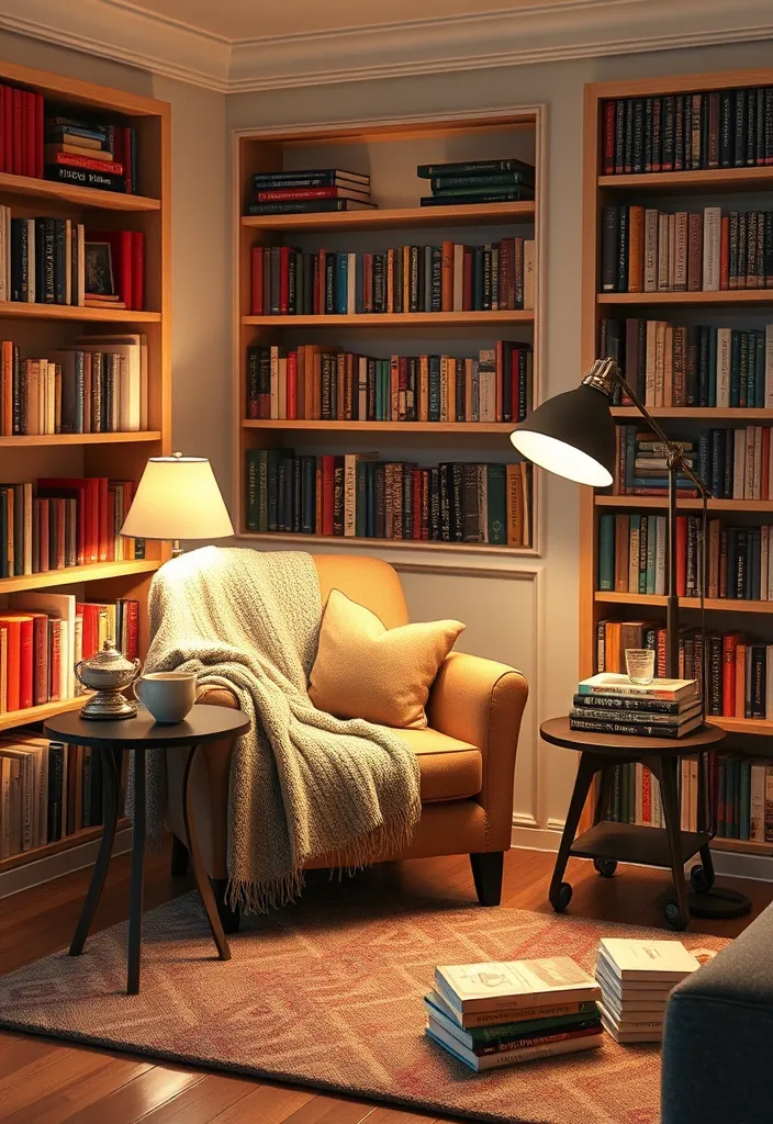 24 Cozy Living Room Design Ideas That Will Warm Your Heart! - 12. Cozy Nooks for Reading