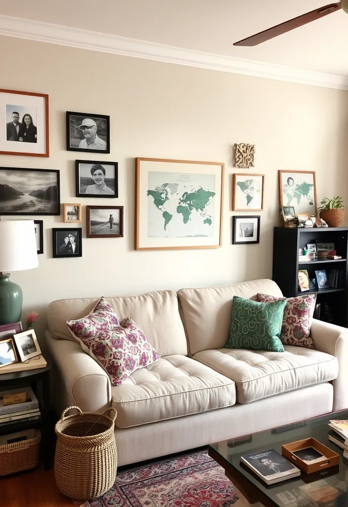 24 Cozy Living Room Design Ideas That Will Warm Your Heart! - 7. Personal Touches with Decor