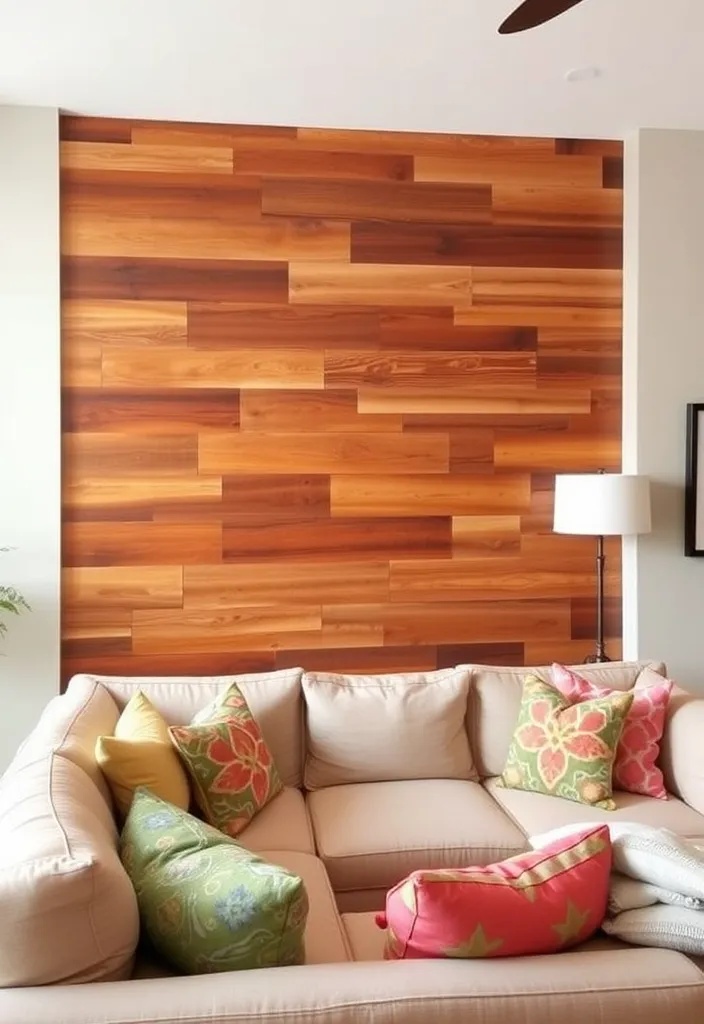 24 Cozy Living Room Design Ideas That Will Warm Your Heart! - 9. Accent Walls for a Cozy Focal Point