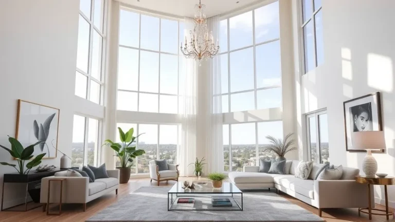 24 Double Height Living Room Ideas That'll Make You Want to Redecorate Immediately!