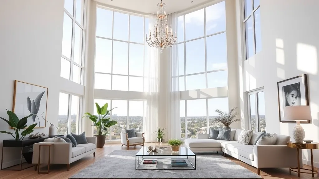 24 Double Height Living Room Ideas That'll Make You Want to Redecorate Immediately!