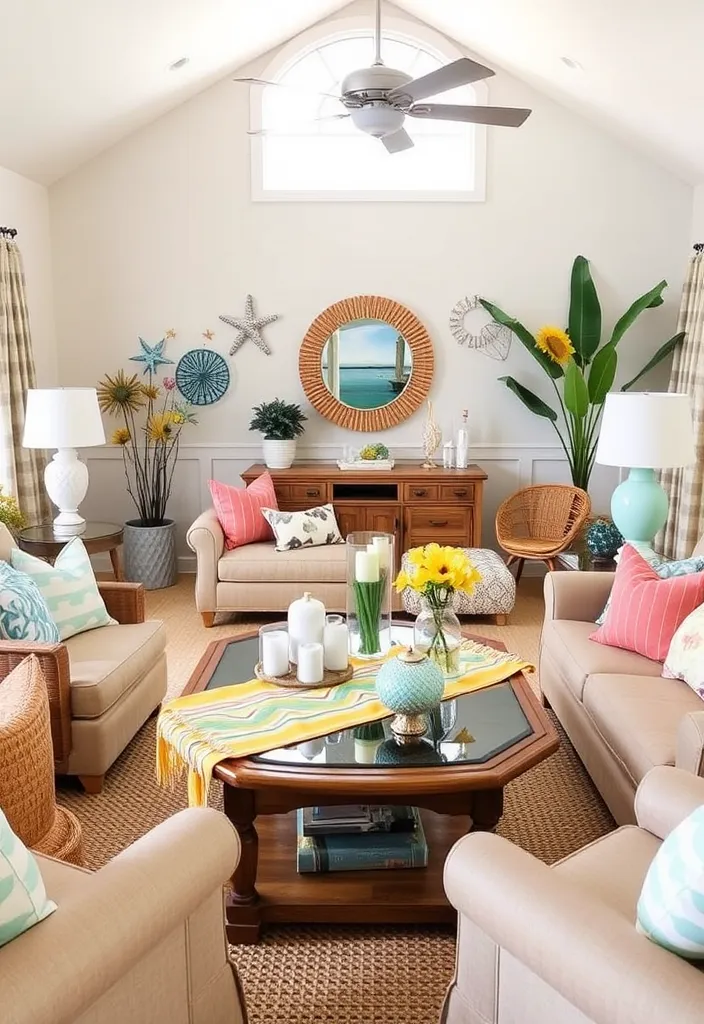 24 Jaw-Dropping Summer Room Ideas That Will Transform Your Space! - 24. Festive Summer Accents