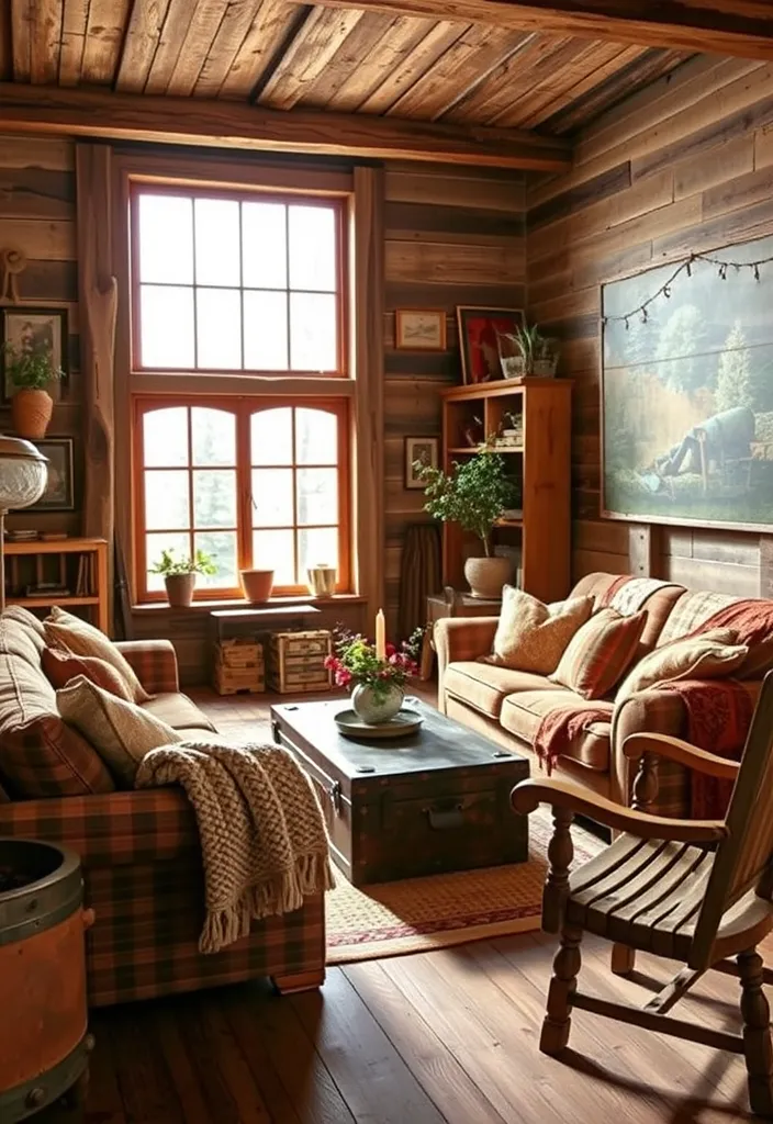 24 Jaw-Dropping Summer Room Ideas That Will Transform Your Space! - 6. Rustic Summer Charm