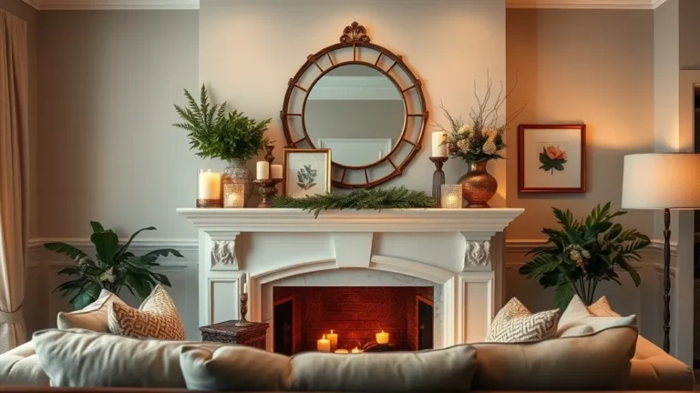 24 Living Room Mantle Decor Ideas That'll Transform Your Space!