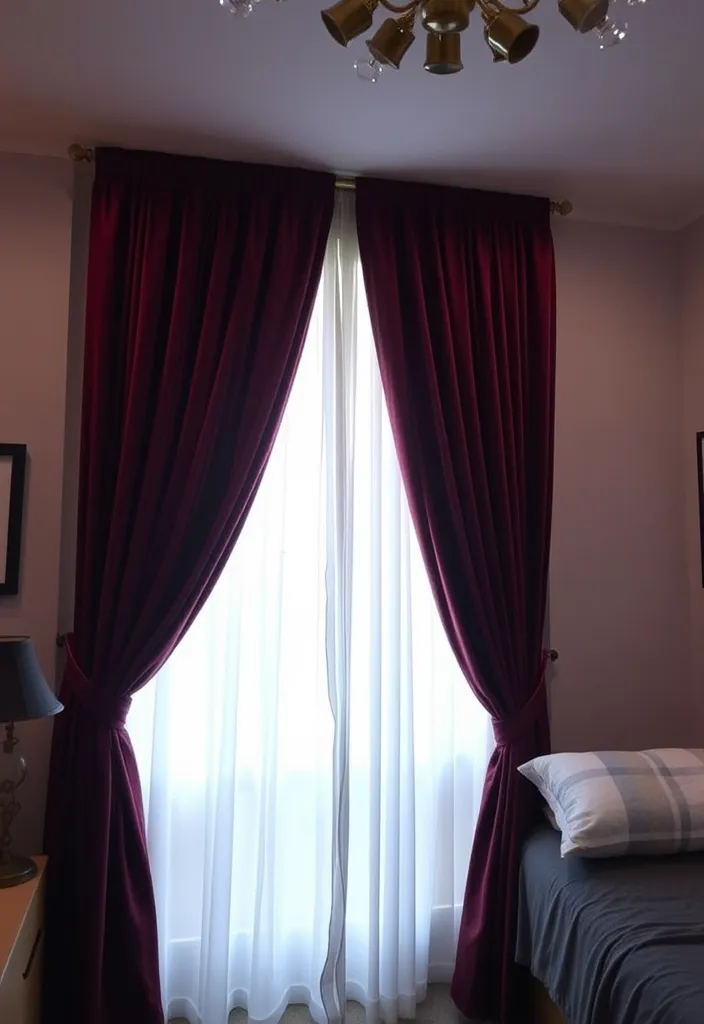 24 Luxury Dorm Room Ideas That'll Make You Feel Like Royalty! - 10. Glamorous Curtains