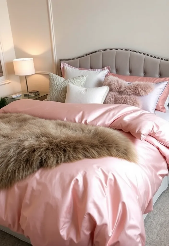 24 Luxury Dorm Room Ideas That'll Make You Feel Like Royalty! - 2. Luxe Bedding