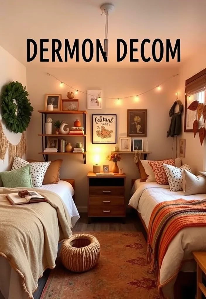 24 Luxury Dorm Room Ideas That'll Make You Feel Like Royalty! - 20. Seasonal Decor Changes