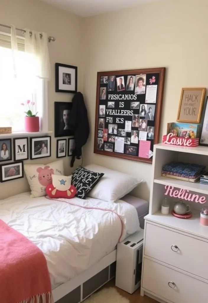 24 Luxury Dorm Room Ideas That'll Make You Feel Like Royalty! - 7. Personalized Touches