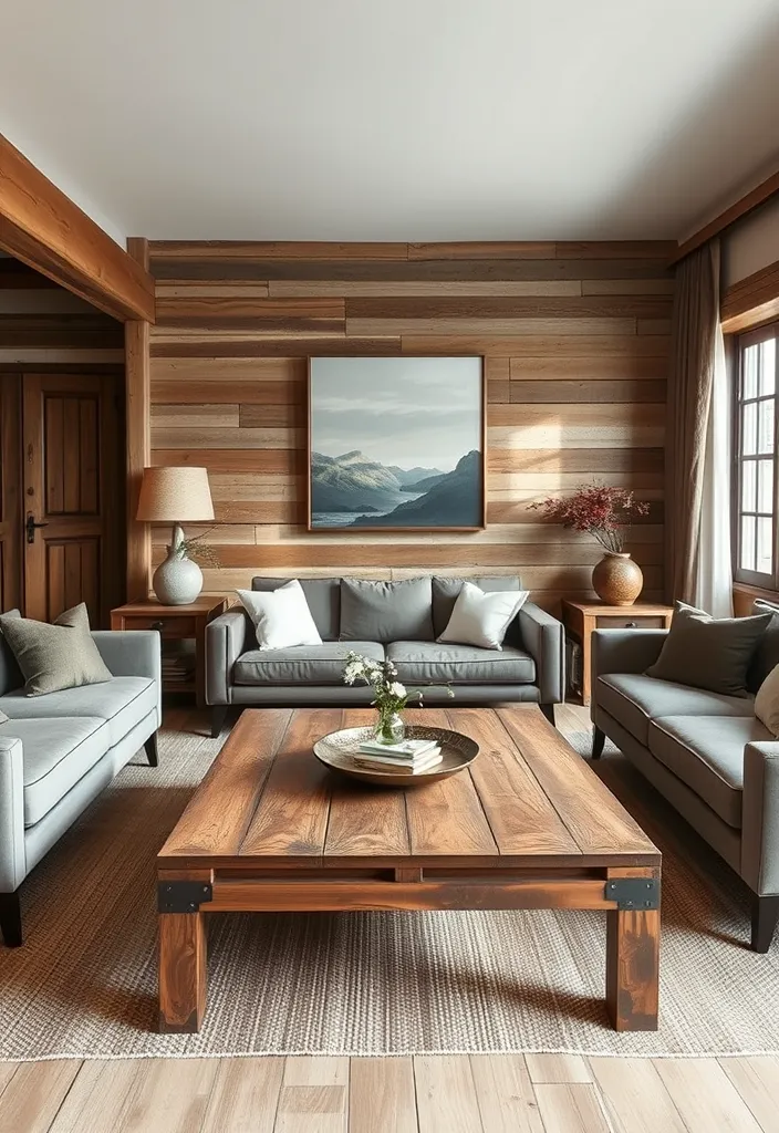 24 Rustic French Country Living Room Ideas That'll Make You Say 'I Need This in My Home!' - 17. Mixing Old and New