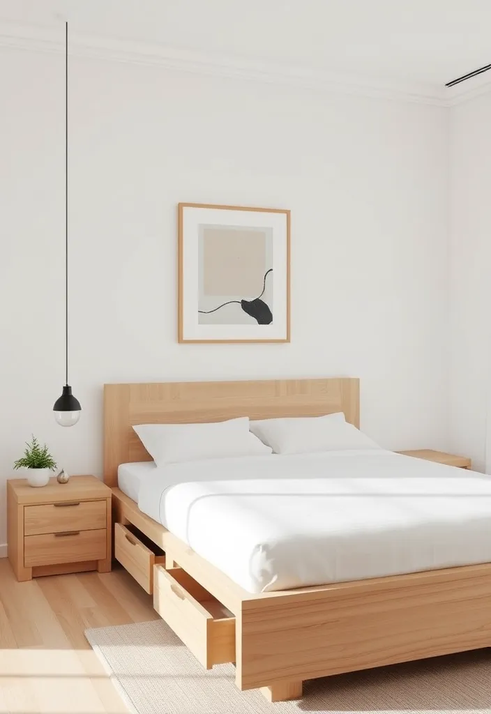 25 Best Clean Bedroom Ideas That'll Transform Your Space into a Serene Oasis! - 1. Embrace Minimalist Furniture