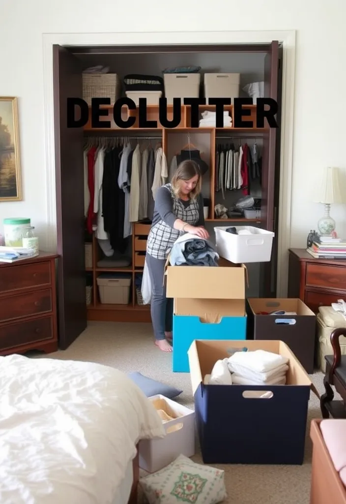 25 Best Clean Bedroom Ideas That'll Transform Your Space into a Serene Oasis! - 12. Implement a Decluttering Routine