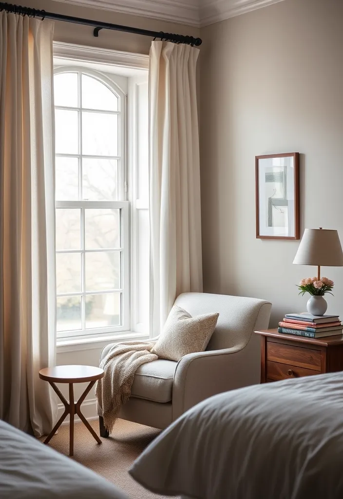 25 Best Clean Bedroom Ideas That'll Transform Your Space into a Serene Oasis! - 7. Create a Reading Nook