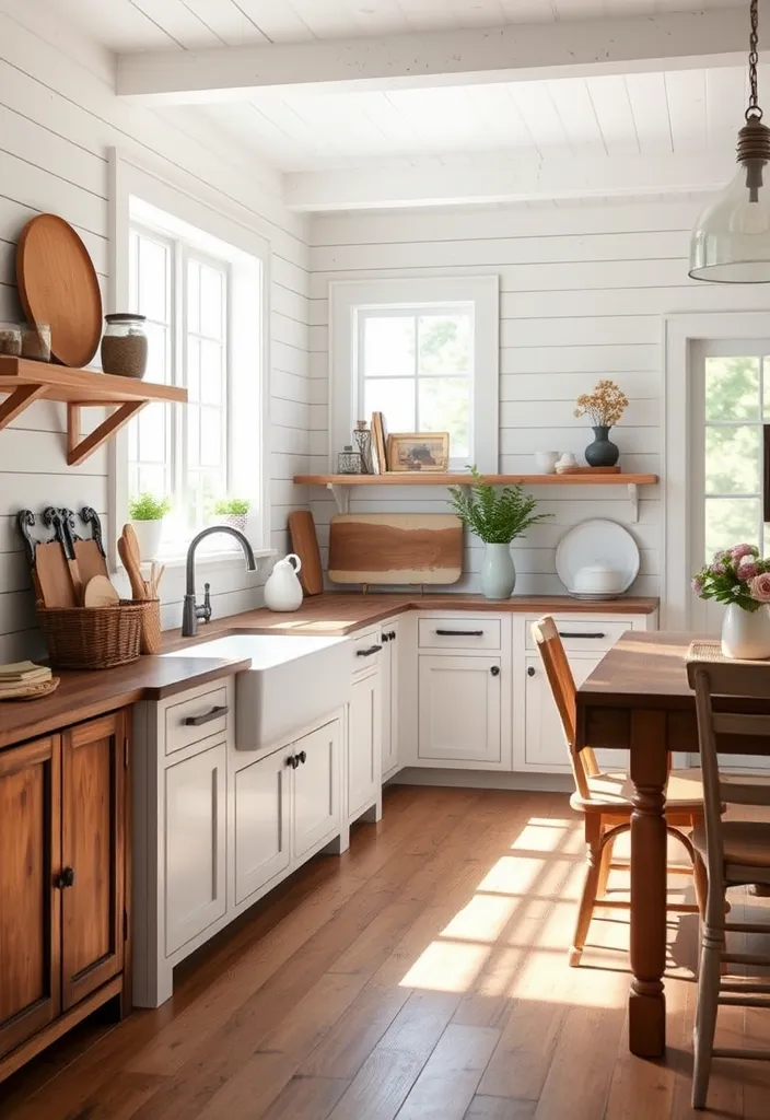 25 Classic Southern Home Decor Ideas That'll Make You Say 'Y'all Need This!' - 11. Farmhouse Style