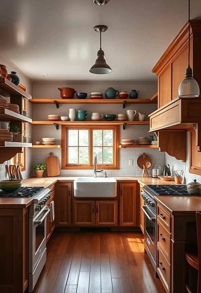 25 Classic Southern Home Decor Ideas That'll Make You Say 'Y'all Need This!' - 21. Southern Farmhouse Kitchen
