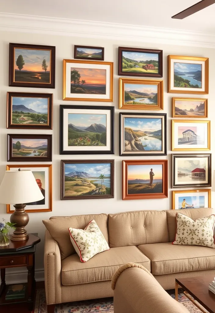 25 Classic Southern Home Decor Ideas That'll Make You Say 'Y'all Need This!' - 7. Southern Artwork
