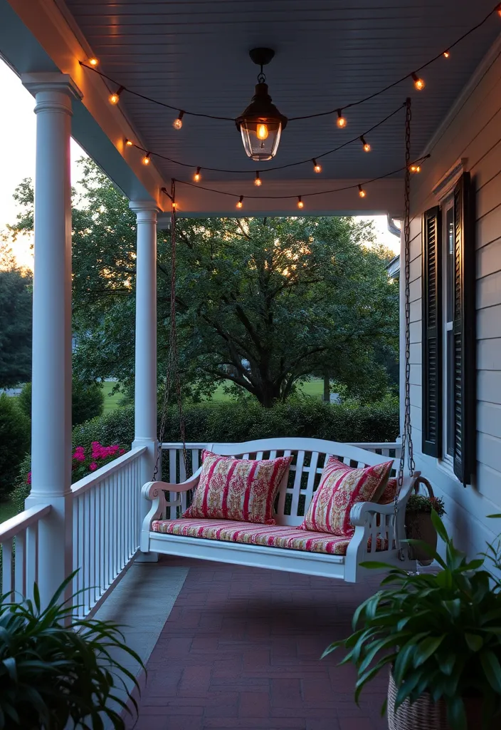 25 Classic Southern Home Decor Ideas That'll Make You Say 'Y'all Need This!' - 8. Comfortable Outdoor Spaces