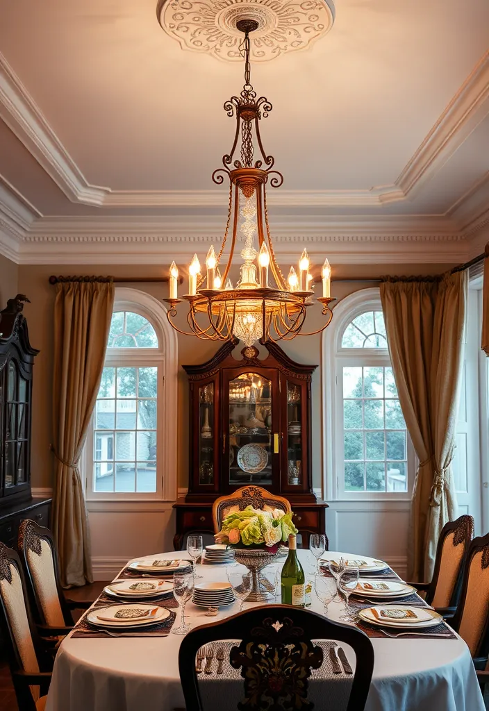 25 Classic Southern Home Decor Ideas That'll Make You Say 'Y'all Need This!' - 9. Statement Lighting