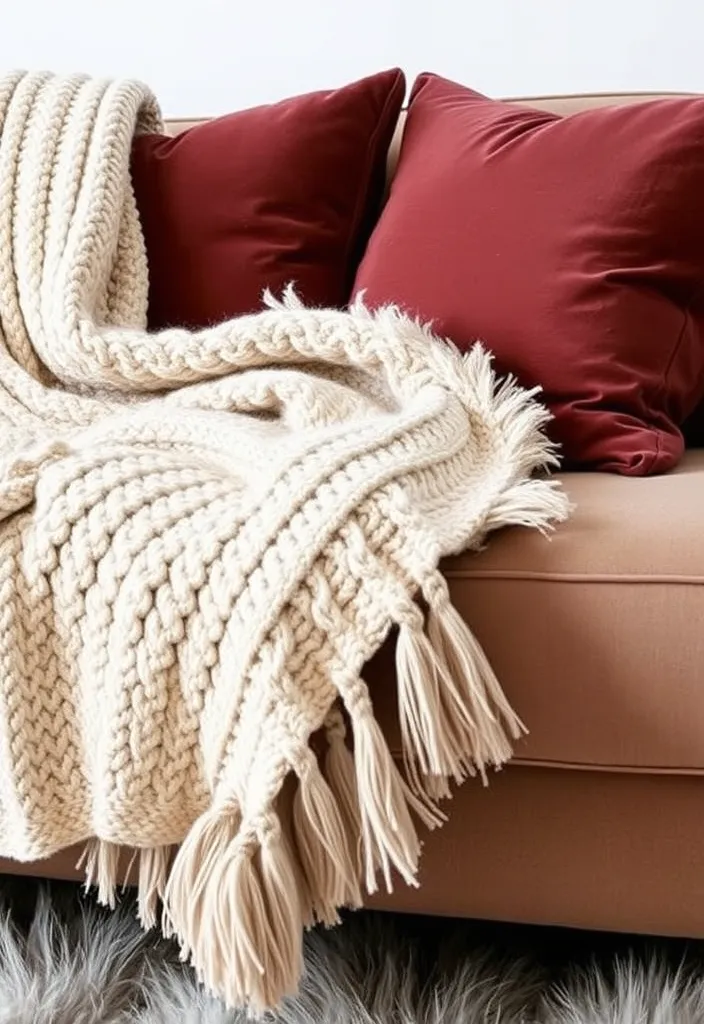 25 Comfy Cozy Living Room Ideas That'll Make You Never Want to Leave! - 1. Layered Textures