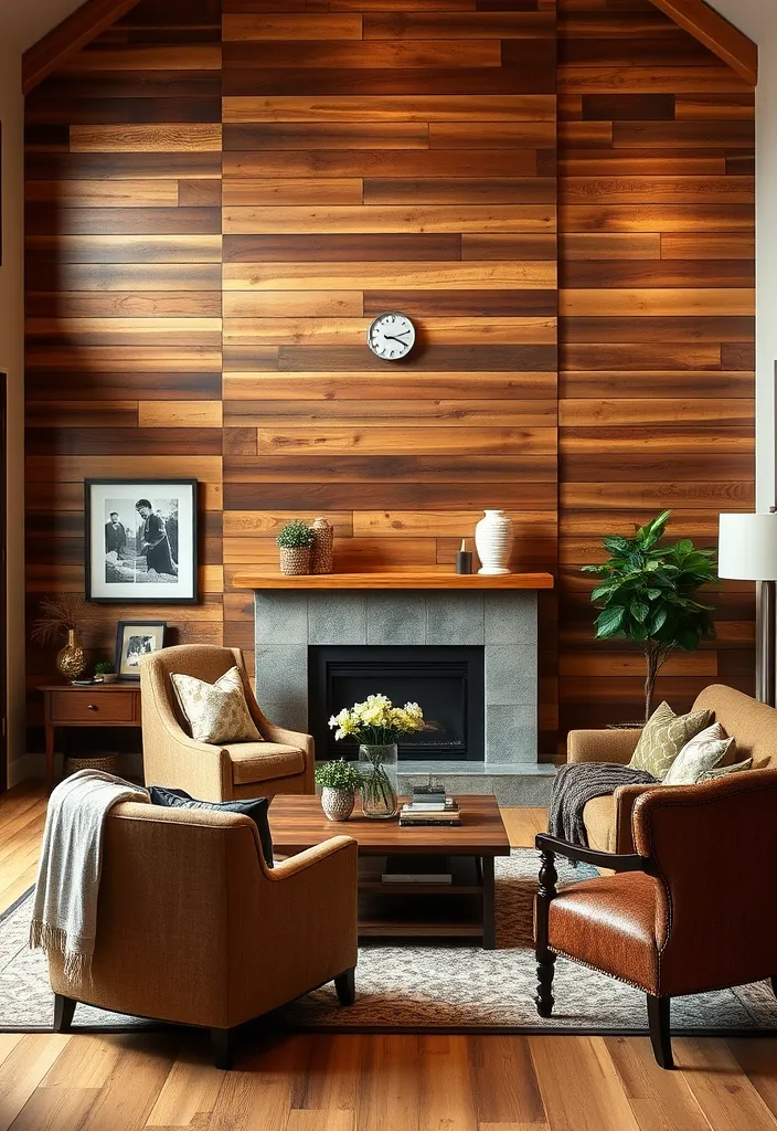 25 Comfy Cozy Living Room Ideas That'll Make You Never Want to Leave! - 13. Accent Walls